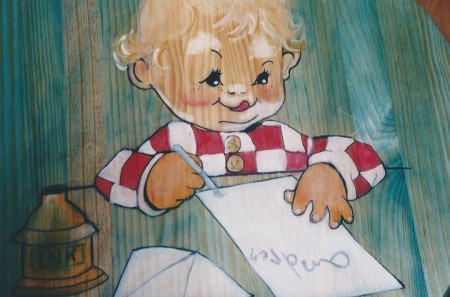Mesita decorada Peques